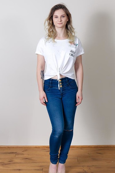 Ева, 24 года, 2 размер груди